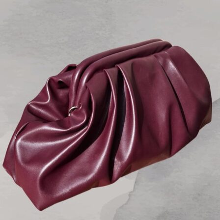 BURGUNDY CLUTCH
