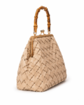 smocked bamboo in beige
