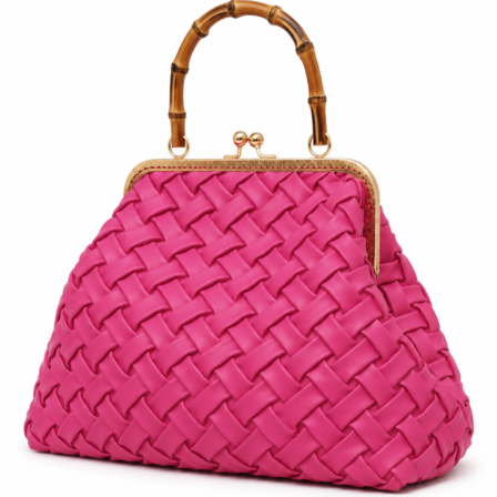 smocked bamboo in pink