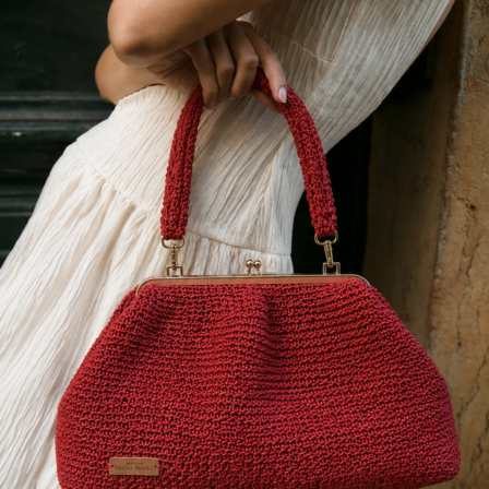 tallah bag in red